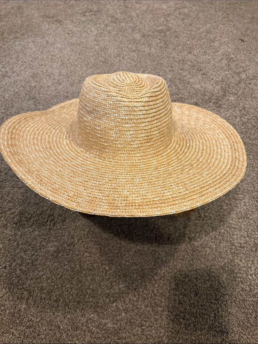 & Other Stories Natural Straw Wide Brim Sun Hat